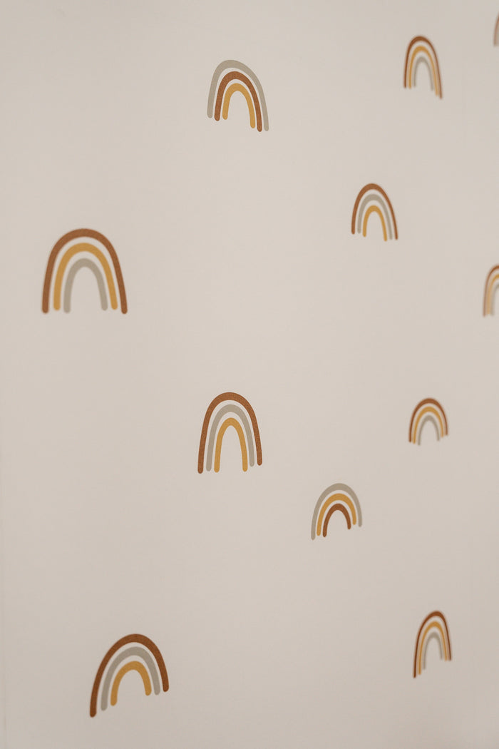 Little Dutch Vintage Little Rainbows Behang Kinderkamer - Regenboog -