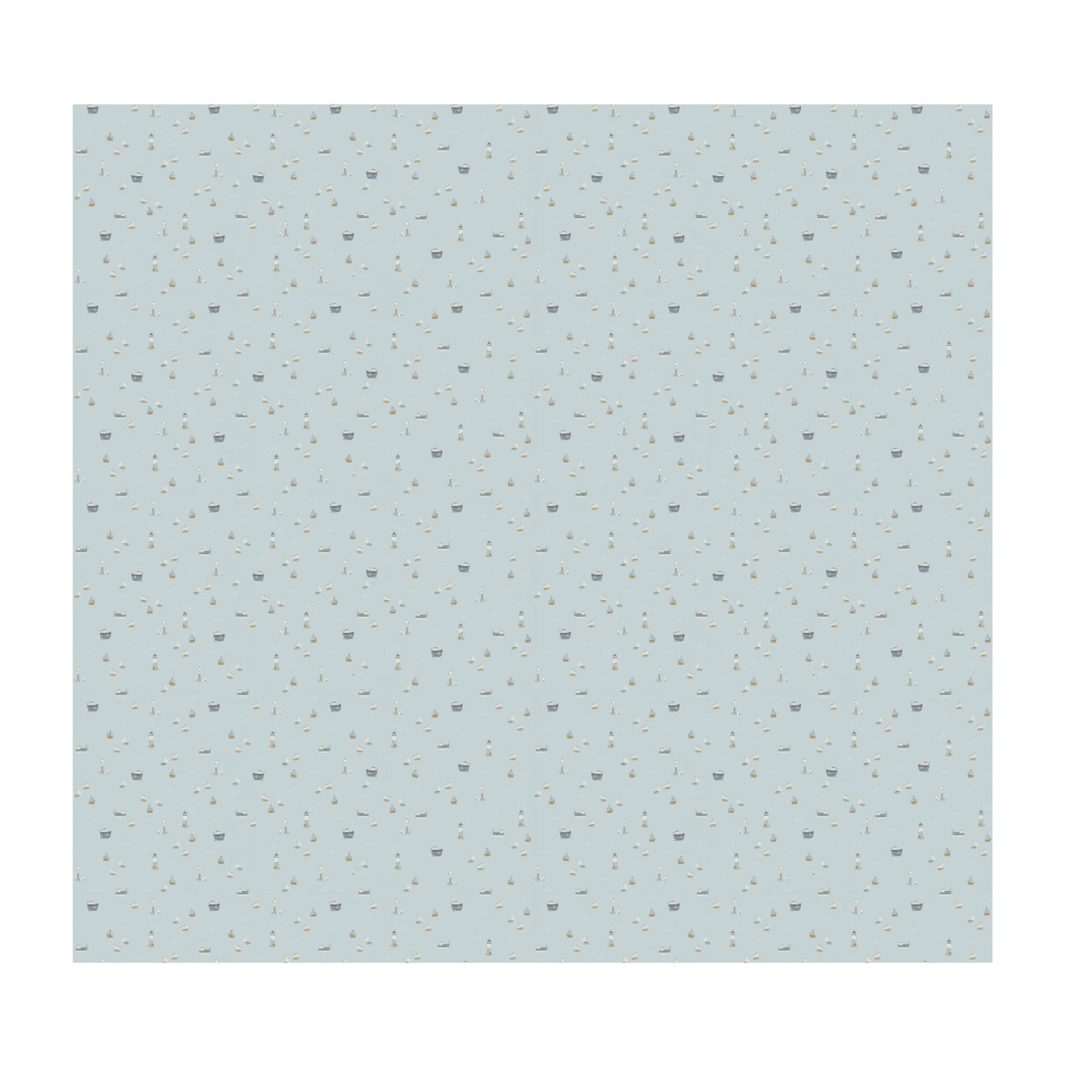 Little Dutch Sailors Bay Blue Fotobehang - Boten - 2,80x3m - Blauw