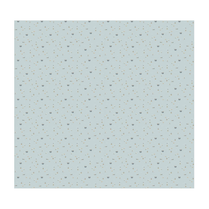 Little Dutch Sailors Bay Blue Fotobehang - Boten - 2,80x3m - Blauw