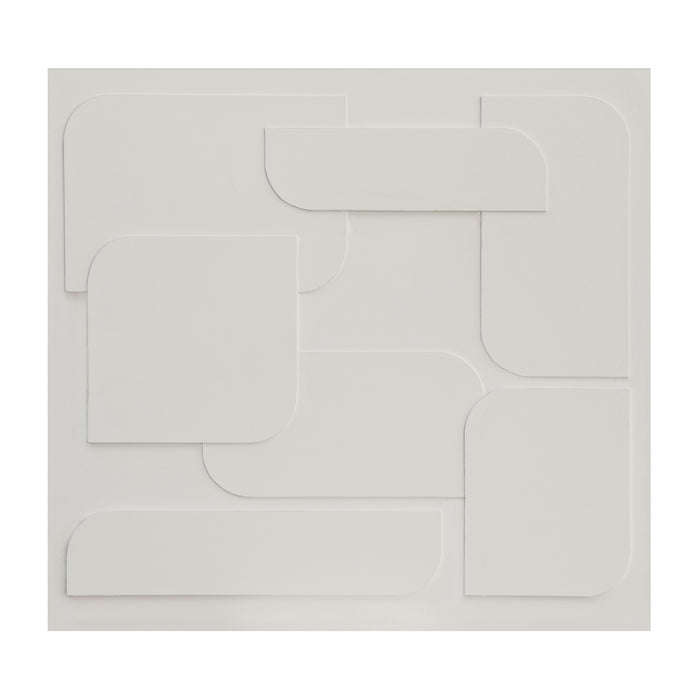 vtwonen Fotobehang - Soft 3D light grey - 280x300cm