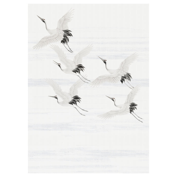 Art for the Home Fotobehang - Kraanvogels - 280x200cm