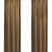 LW Collection Kant en klaar gordijnen bruin 140x240cm