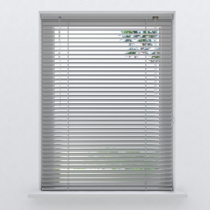 Aluminium Jaloezie - 25 mm - Easy Silver - 80 x 250