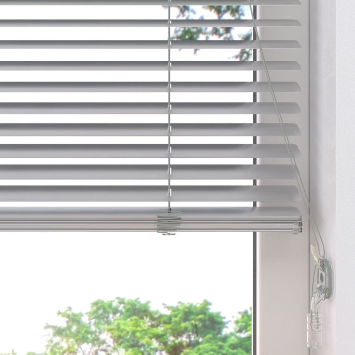 Aluminium Jaloezie - 25 mm - Easy Silver - 80 x 250