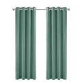 LW Collection Kant en klare gordijnen groen 140x240cm