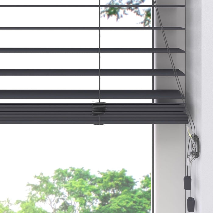 Kunststof Jaloezie - 50 mm - Easy Anthracite - 120x130 cm