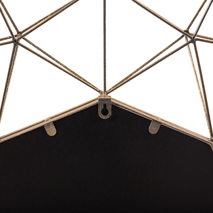 Beliani - GAILLAC - Wandspiegel - Goud - Metaal