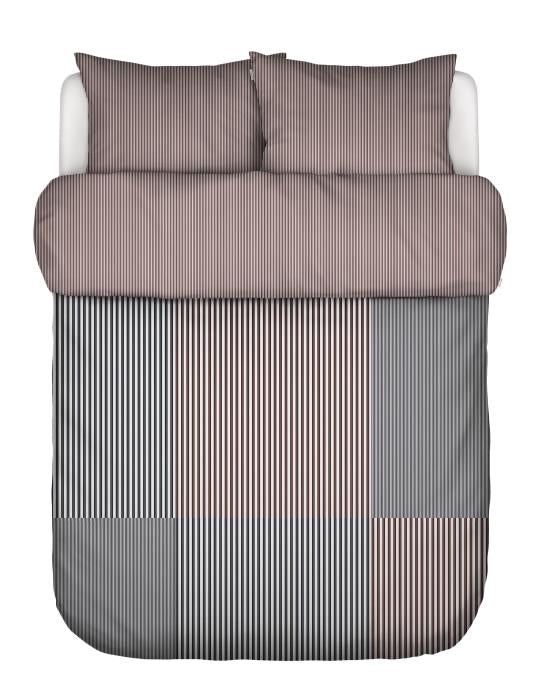 Marc O'Polo Ellan Dekbedovertrek Crimson Brown 200 x 220 cm