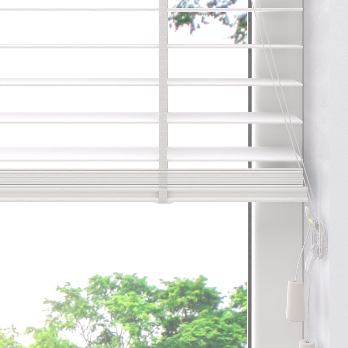 Bamboe Houten Jaloezie Easy 50 mm White 180 x 175
