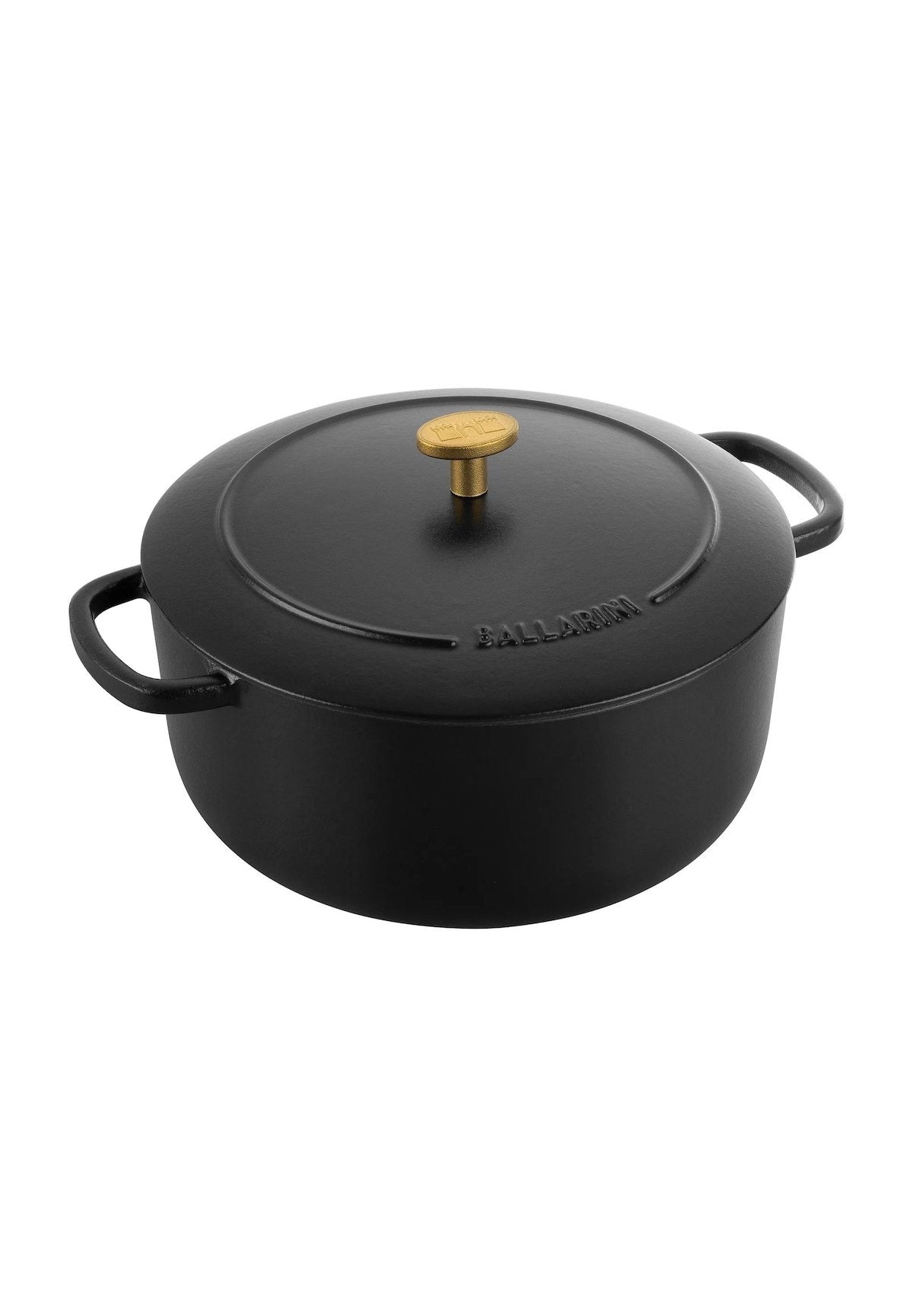 Ballarini Bellamonte braadpan rond 24cm - 4L Zwart