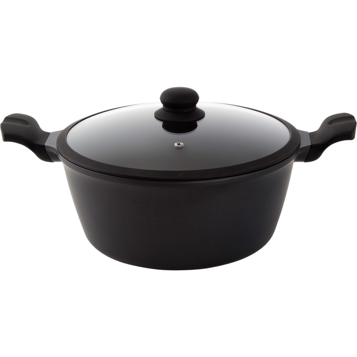 Mammoet Braadpan Vesuvio 28 cm 7 l Zwart Aluminium