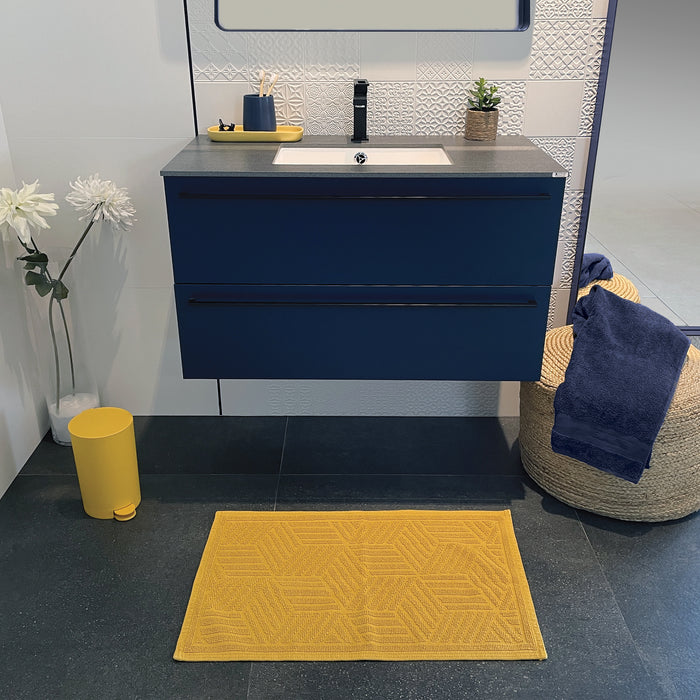 MSV badkamer|toilet pedaalemmer - saffraan geel - 3L - 15x27 cm