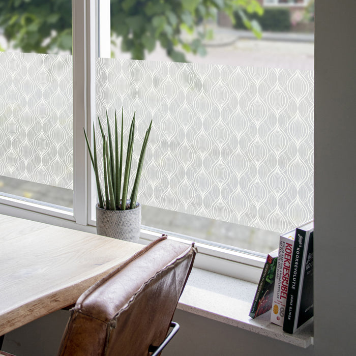 d-c-fix Charis Raamfolie - 45x150cm - Melkglas - Patroon - Statisch