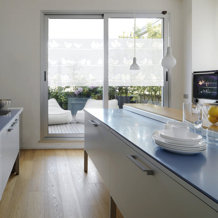 d-c-fix Filippa Raamfolie - 45x150cm - Melkglas - Dieren - Statisch