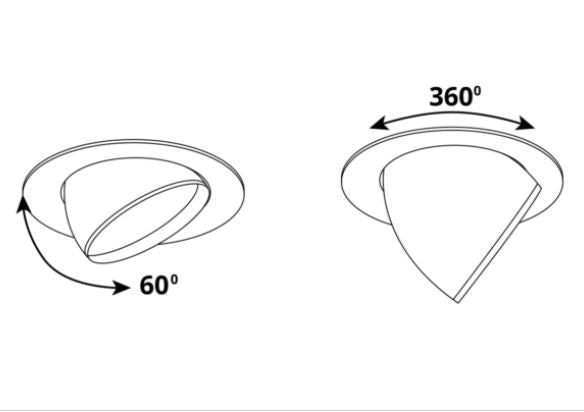 Berla Lighting Inbouwspot Banaan Rond Wit 6.5Watt Led IP40