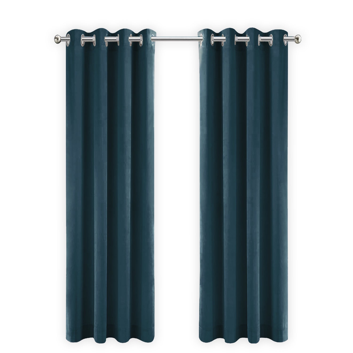 LW Collection Kant en klaar gordijnen donkerblauw 140x270cm