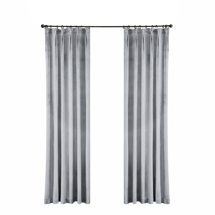 LW Collection Kant en klare gordijnen grijs 140x270cm