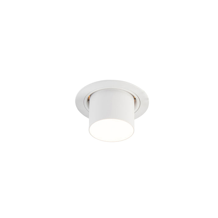 QAZQA Smart inbouwspot wit kantelbaar incl. wifi GU10 - Installa