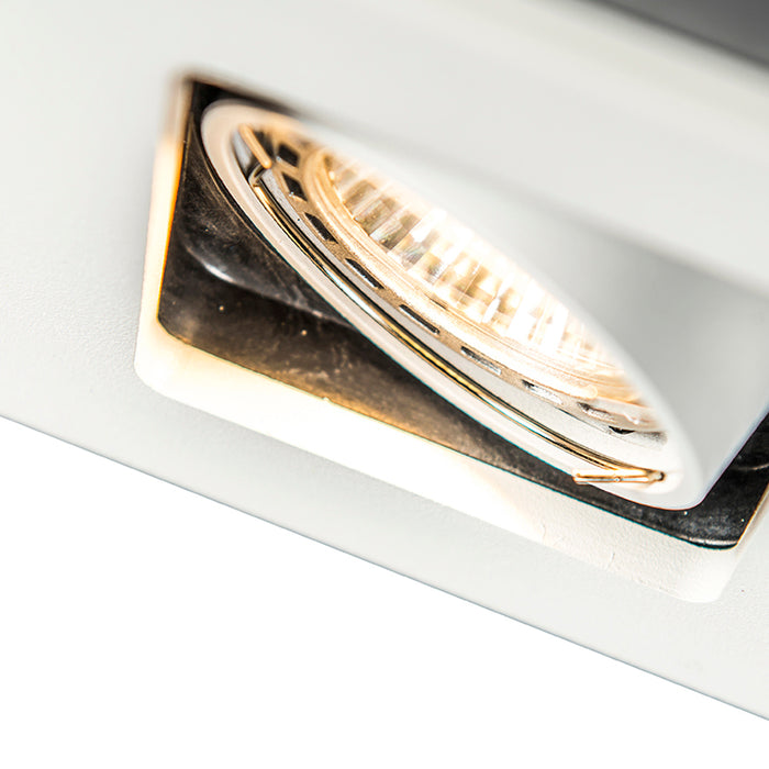 QAZQA Moderne inbouwspot wit verstelbaar - Qure