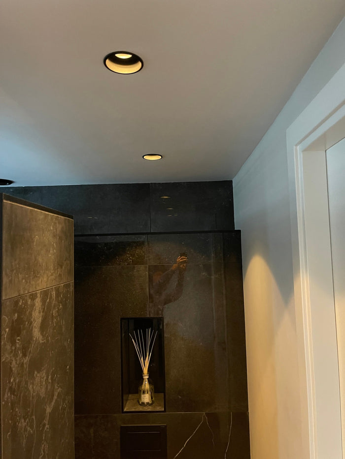 Artdelight Inbouwspot Rexi Zwart GU10   Rond 1 Lichts