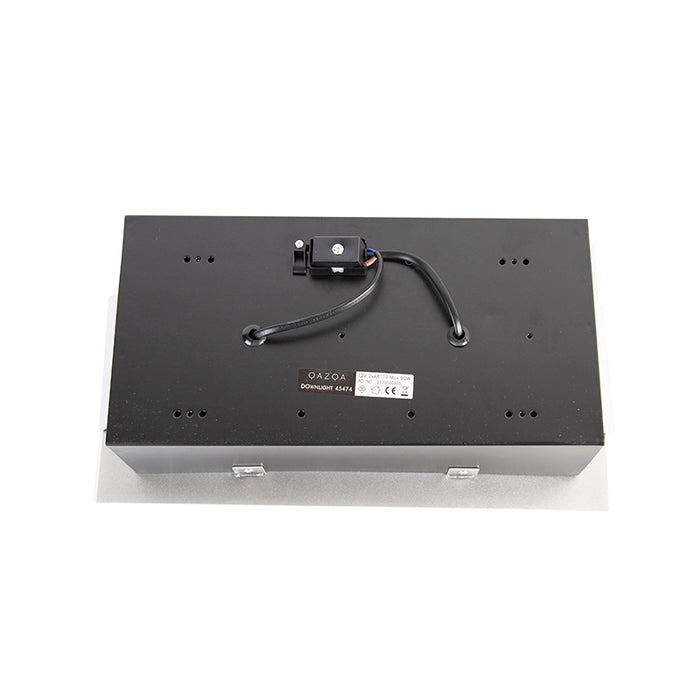 QAZQA Inbouwspot staal AR111 verstelbaar 2-lichts - Oneon