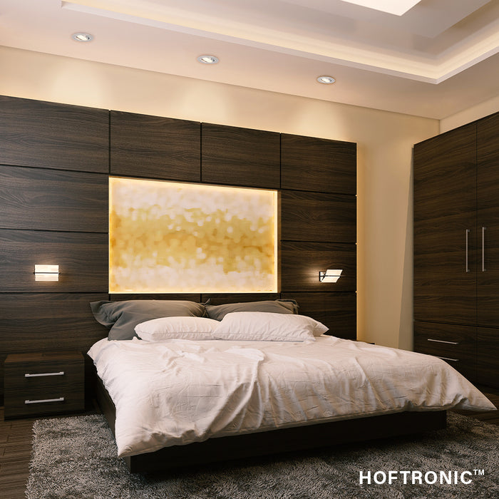 HOFTRONIC 6x Chandler - LED Inbouwspots Zilver Kantelbaar