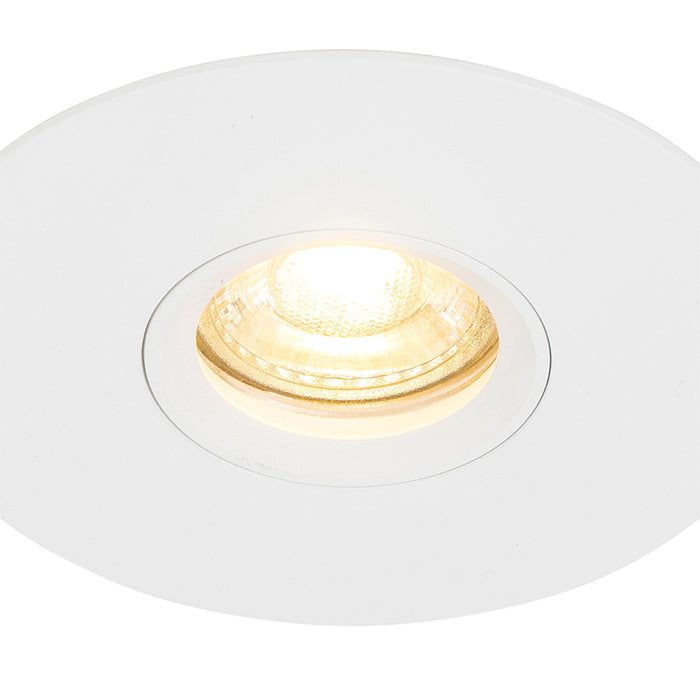 QAZQA Moderne inbouwspot wit 12 cm - Buco