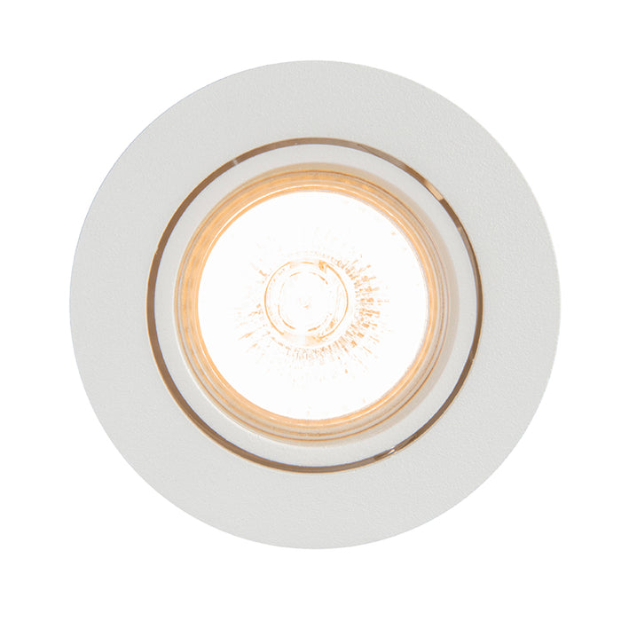 QAZQA Set van 10 inbouwspots wit kantelbaar - Cisco