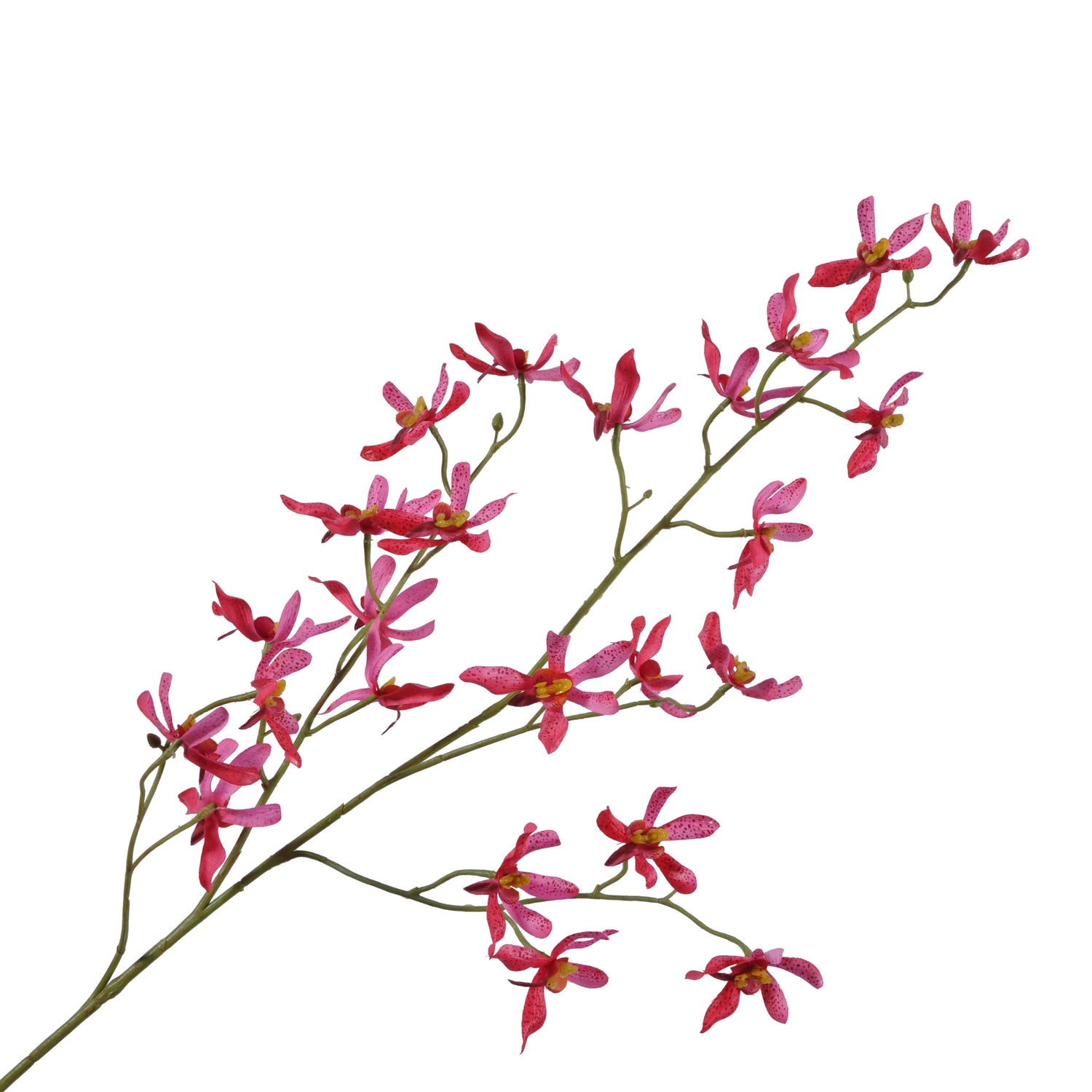 Silk-ka Kunstbloem-Oncidium Tak Zijde Roze-Paars 100 cm