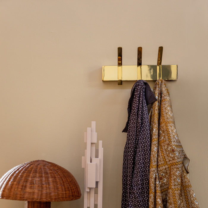 HKliving Kapstokhaak M - Brass
