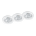 Trio Leuchten Pamir Inbouwspots 3x SMD 5,5W Wit