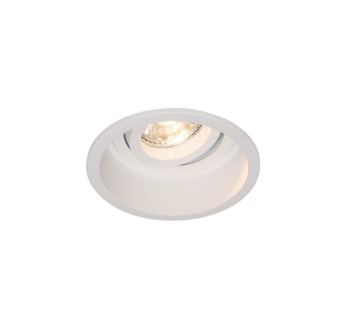 Artdelight Inbouwspot Rexi Wit GU10   Rond 1 Lichts