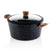 Westinghouse Kookpan  28 cm Black Marble Wood