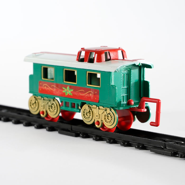 House of Seasons Kersttrein - 22 Delen - Rood