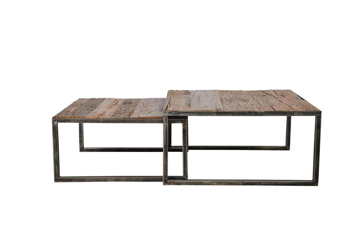 Duverger Recycled - Salontafels - set van 2 - grained - robuust