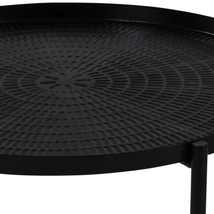 Lesli Living Bijzettafel Sumba Zwart 35 cm