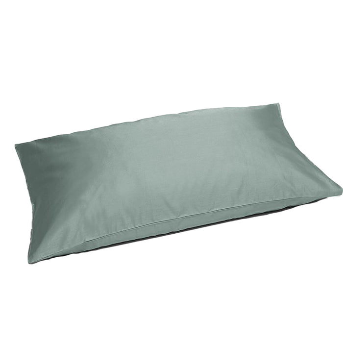 Yumeko kussensloop katoen satijn sea green 40x80