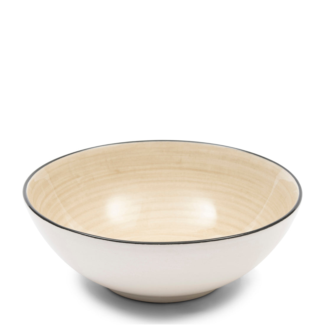 Riviera Maison Serveerschaal Beige, Grote schaal - La Bayonne M