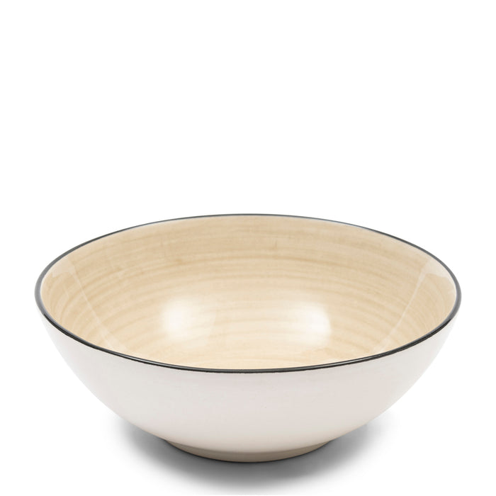 Riviera Maison Serveerschaal Beige, Grote schaal - La Bayonne M