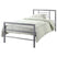 Rousseau - Bed Sandro 90x200 metaal - grijs