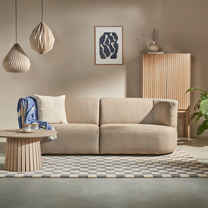 Stofstaal by fonQ Gentle - Naturel Taupe