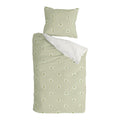 Walra Glossy Grapevine Dekbedovertrek 140 x 220/240 cm - Groen