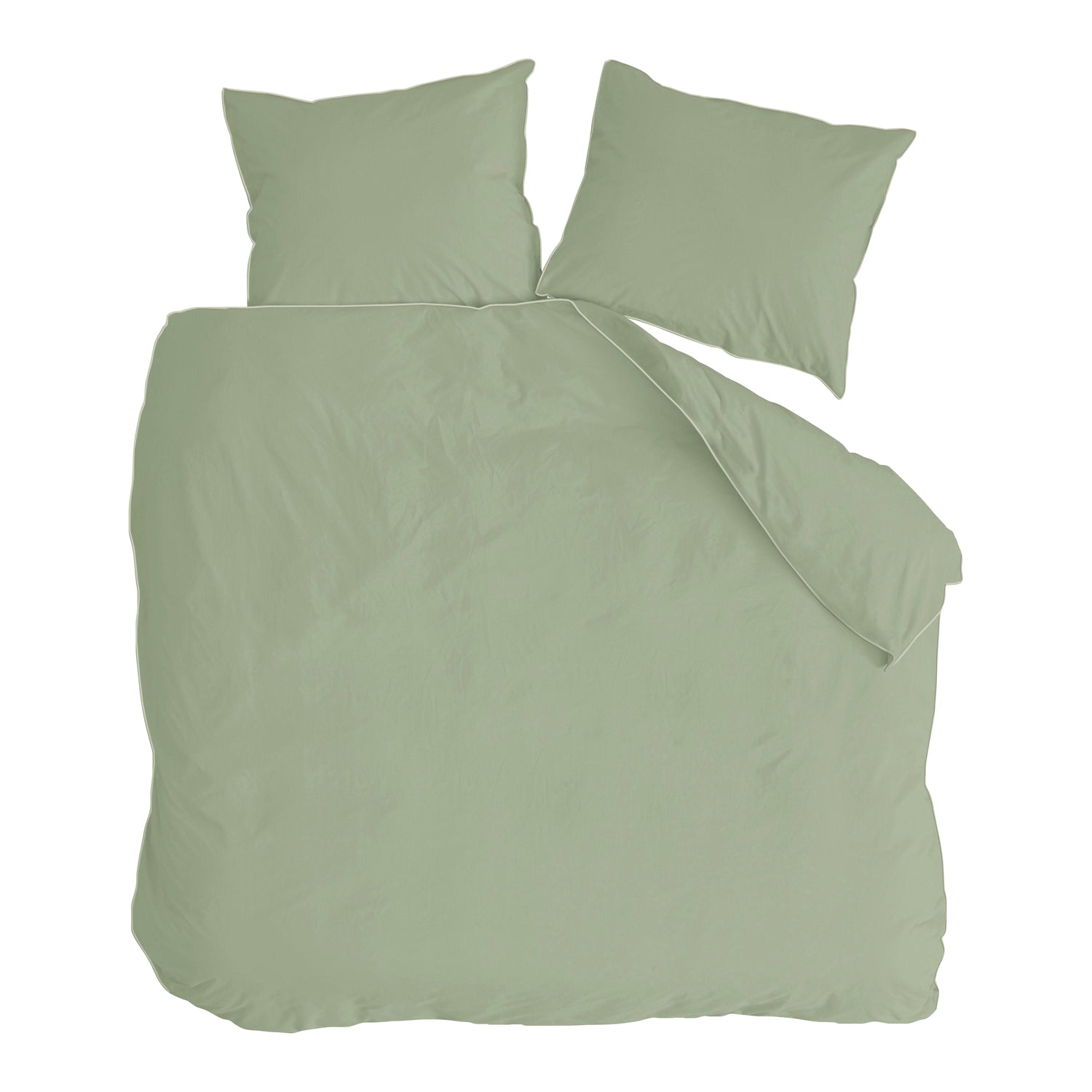 Walra Sweet Softy Dekbedovertrek 200 x 220/240 cm - Groen