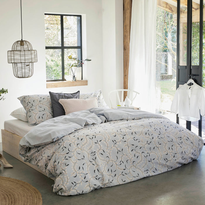 Walra Elegant Garland Dekbedovertrek 240 x 220/240 cm - Lichtblauw