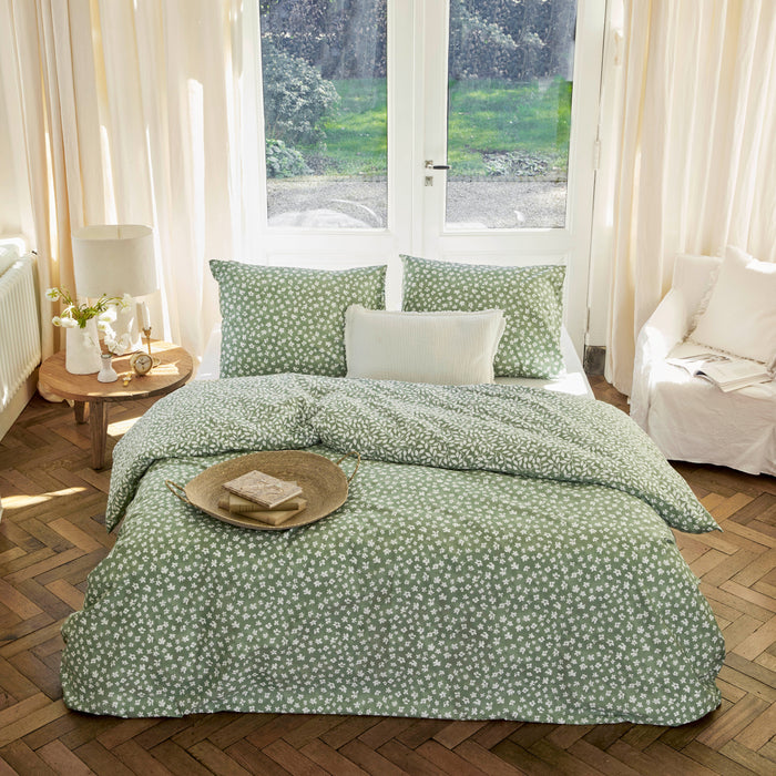 Walra Sweet Softy Dekbedovertrek 200 x 220/240 cm - Groen