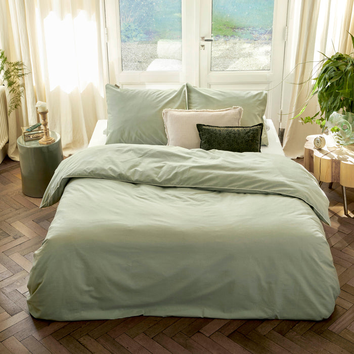 Walra Sweet Softy Dekbedovertrek 200 x 220/240 cm - Groen