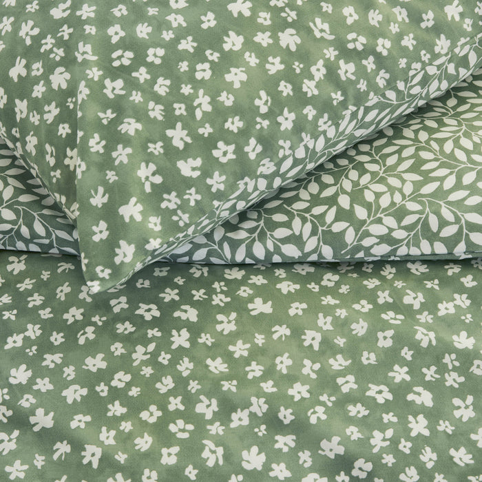 Walra Sweet Softy Dekbedovertrek 240 x 220/240 cm - Groen