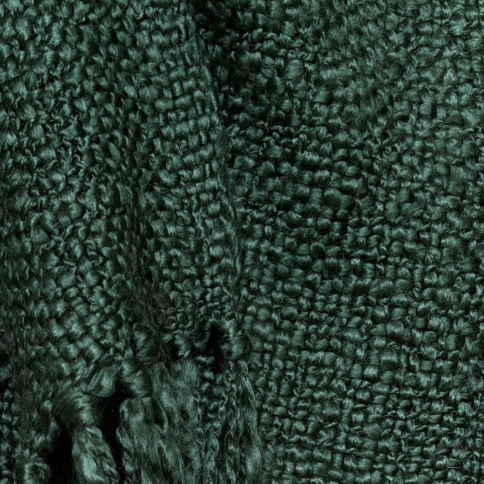 Malagoon Forest Green Solid Plaid 125 x 150 cm