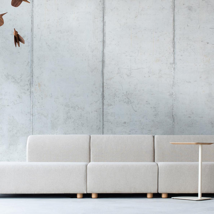 Gazzda Loop bijzettafel linoleum zwart