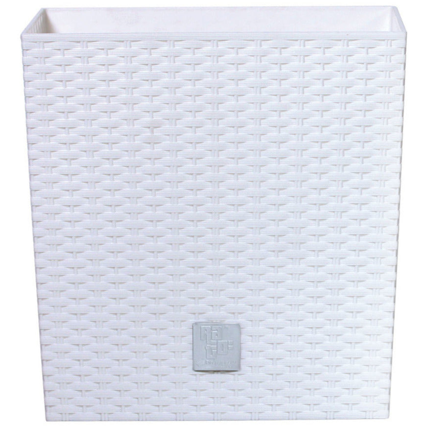 Prosperplast Plantenbak Rato - wit - kunststof - 32 cm